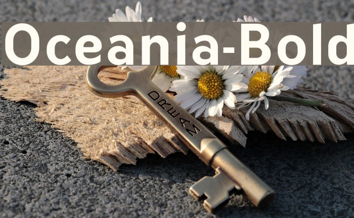 Oceania-Bold Example 2