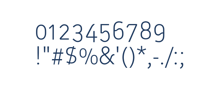 Oceania Display Light Other Characters