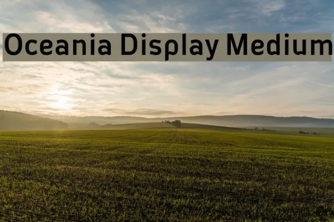 Oceania Display Medium Example 1