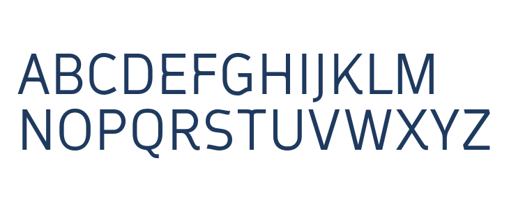 Oceania Display Uppercase