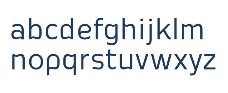 Oceania Display Lowercase