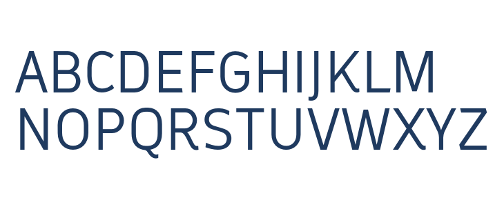 Oceania-Regular Uppercase