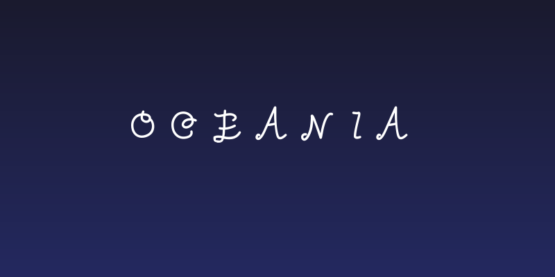 Oceania Social Header