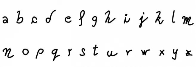 Oceania फ़ॉन्ट लोअरकेस