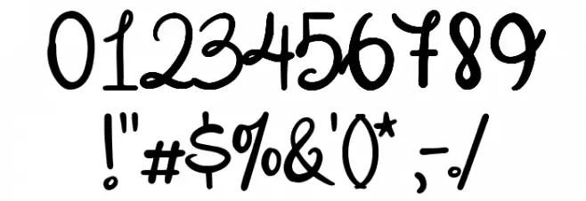 Oceanic Cocktail Demo Font OTHER CHARS