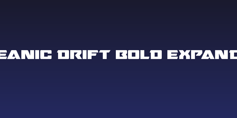 Oceanic Drift Bold Expanded Social Header