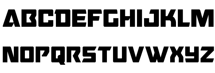 Oceanic Drift Condensed Font LOWERCASE
