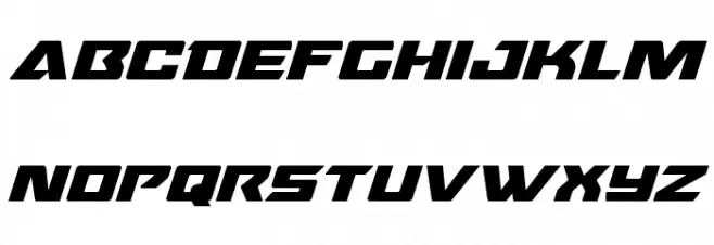 Oceanic Drift Expanded Italic Fuentes MAYÚSCULAS