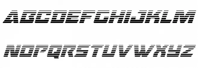 Oceanic Drift Gradient Italic Fuentes MINÚSCULAS