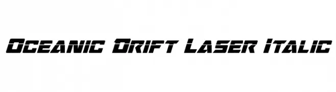 Oceanic Drift Laser Italic 
