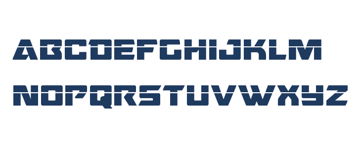 Oceanic Drift Laser Regular Lowercase