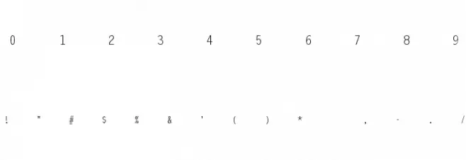 Ocelot Monowidth Polices AUTRES CHARS