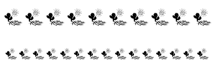 Ochent Silibrina 3 Font OTHER CHARS