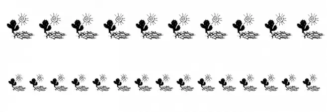 Ochent Silibrina 3 Font OTHER CHARS