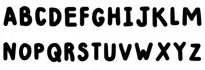 Ochi Regular Font Litere mari