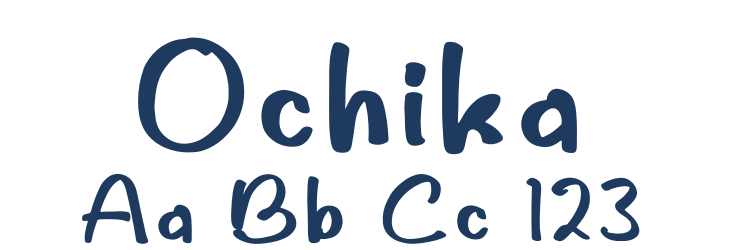 Ochika Font Preview
