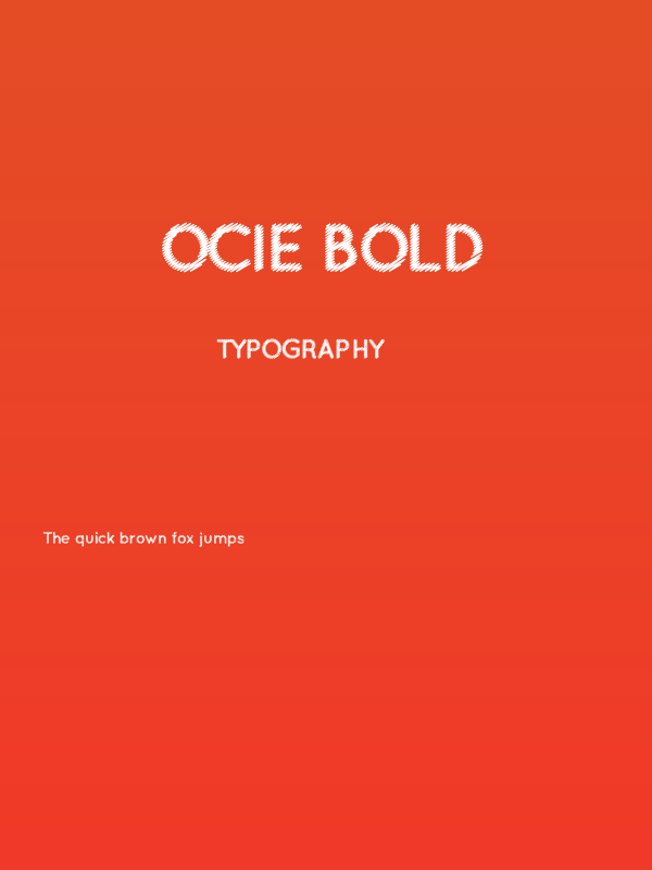 Ocie Bold Poster