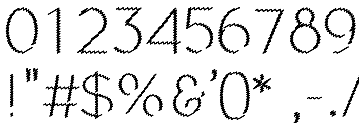 Ocie Light Font OTHER CHARS
