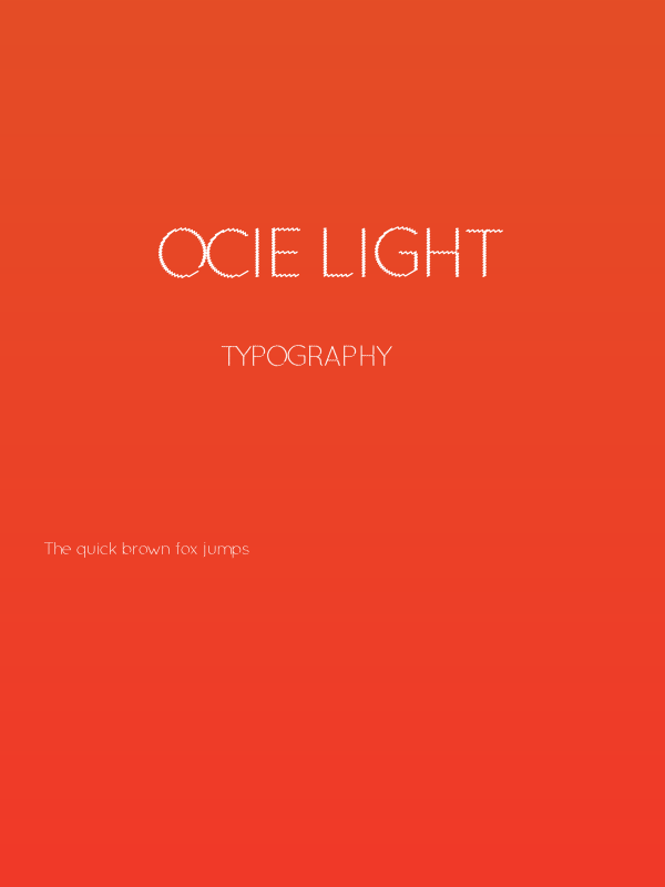 Ocie Light Poster