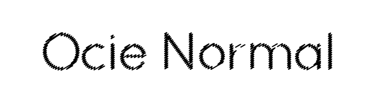 Ocie Normal Font