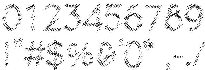Ocie Storm Font Alte caractere