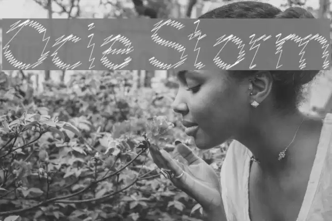 Ocie Storm Font examples