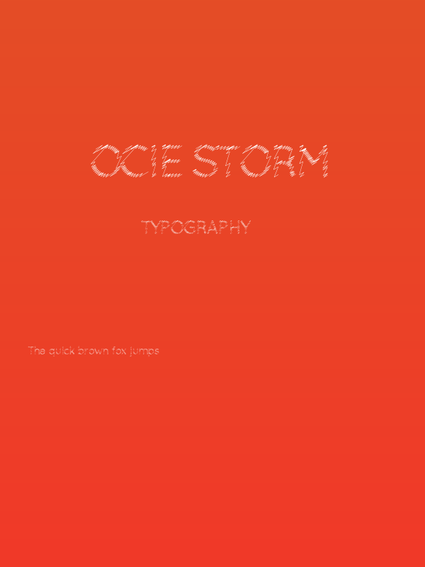 Ocie Storm Poster
