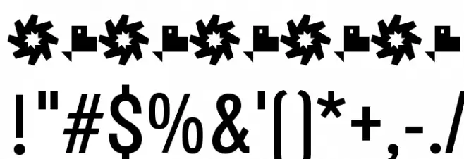 Octagen Roman Roman Font OTHER CHARS