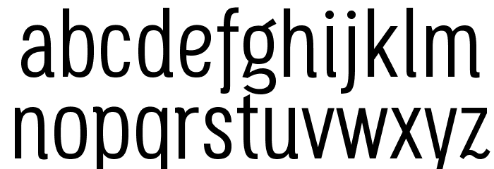 OctagenLight Font LOWERCASE
