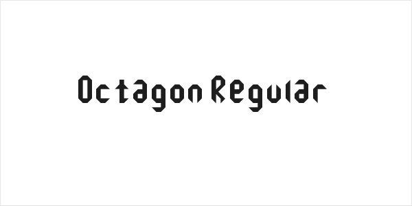 Octagon Regular Logo