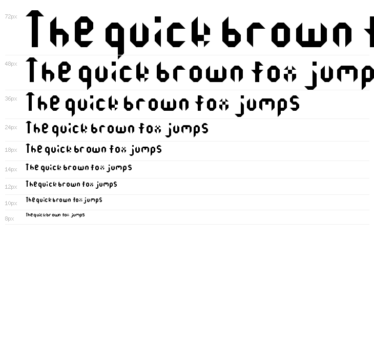 Octagon Regular Waterfall