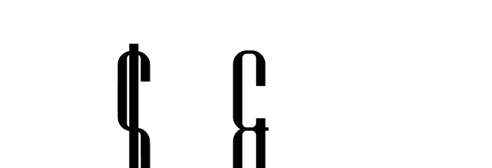 Octagon demo Font OTHER CHARS