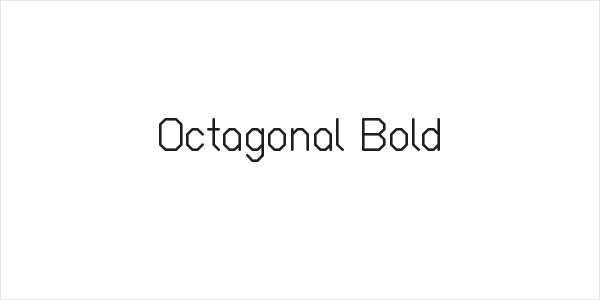 Octagonal Bold Logo