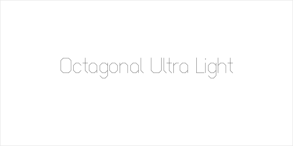 Octagonal Ultra Light Logo
