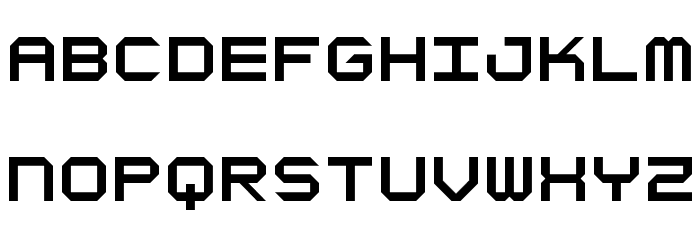 Octapost NBP Font Litere mici