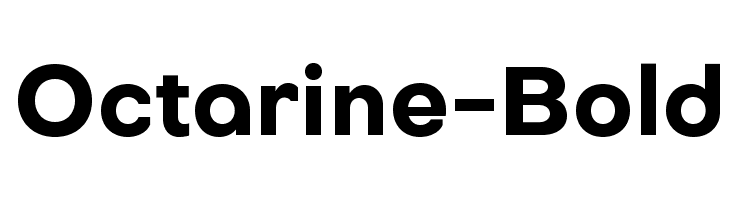 Octarine-Bold फ़ॉन्ट