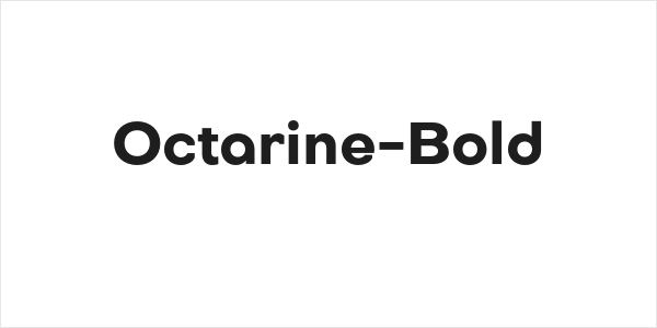 Octarine-Bold Logo