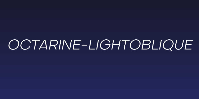 Octarine-LightOblique Social Header