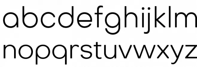 Octarine-Light Font LOWERCASE