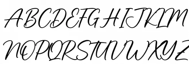 Octavie 字体 大写