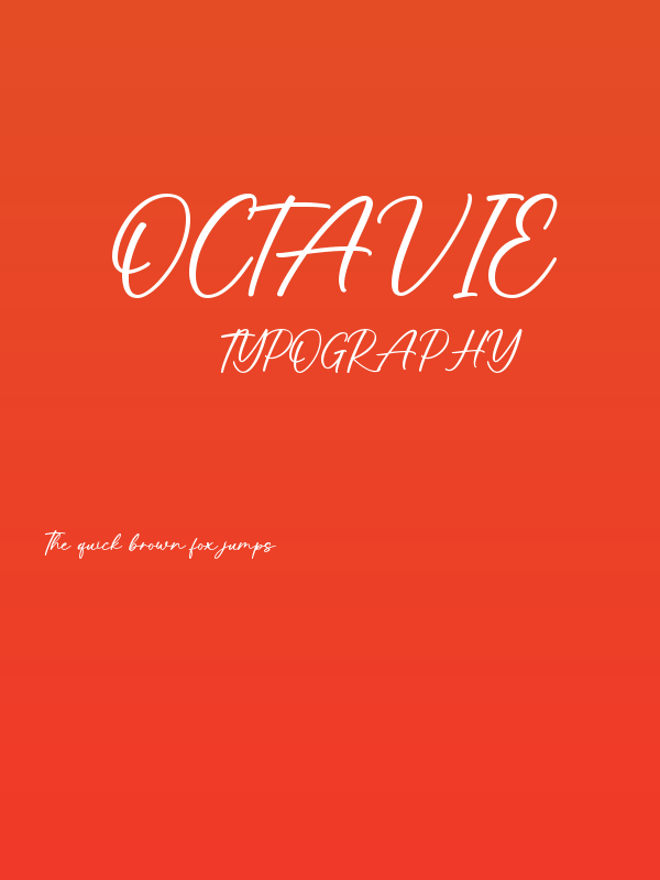 Octavie Poster