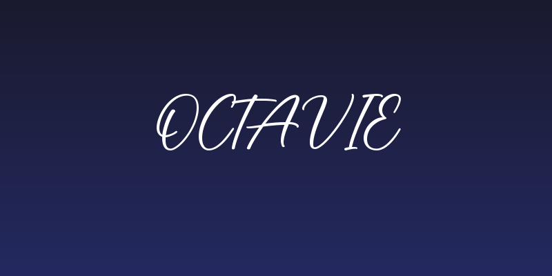 Octavie Social Header
