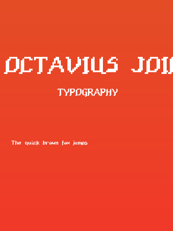 Octavius Joined Poster