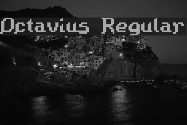Octavius Regular Font examples