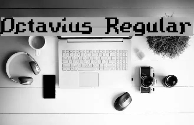 Octavius Regular Font examples