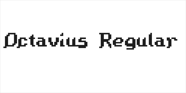 Octavius Regular Logo