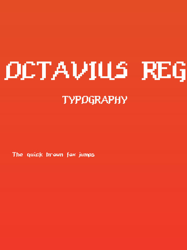 Octavius Regular Poster