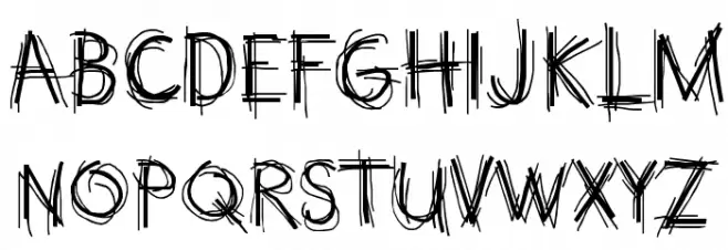 OctemberScript Fonte MAIÚSCULAS