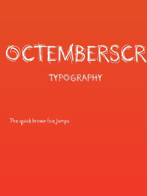OctemberScript Poster