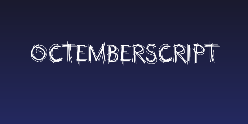 OctemberScript Social Header